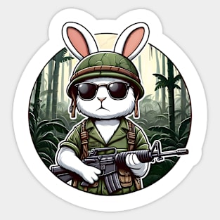 Tactical Rabbit Sticker